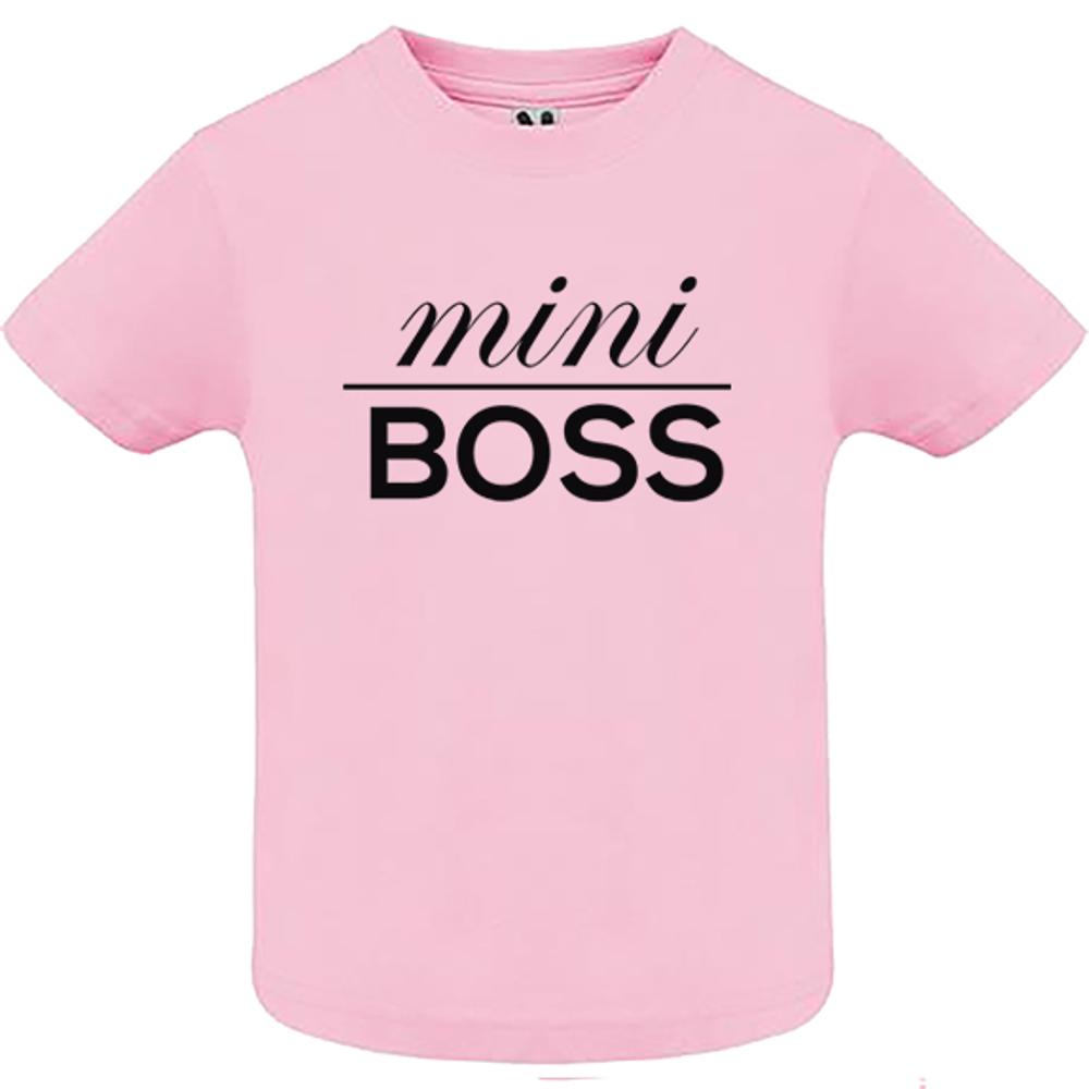 Μπεμπέ T-shirt "Mini Boss"