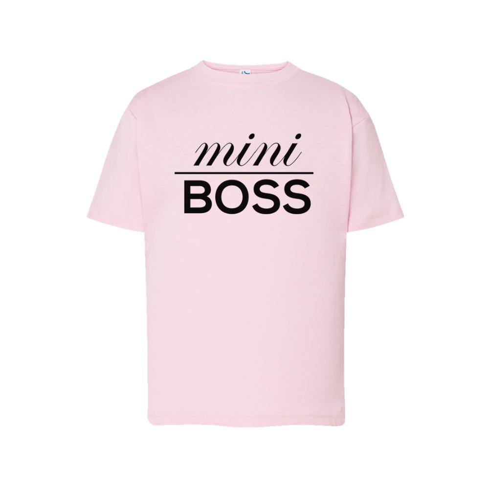 Kids T-shirt "Mini Boss"