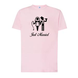 Ανδρικό T-shirt "Just Married" - 5062