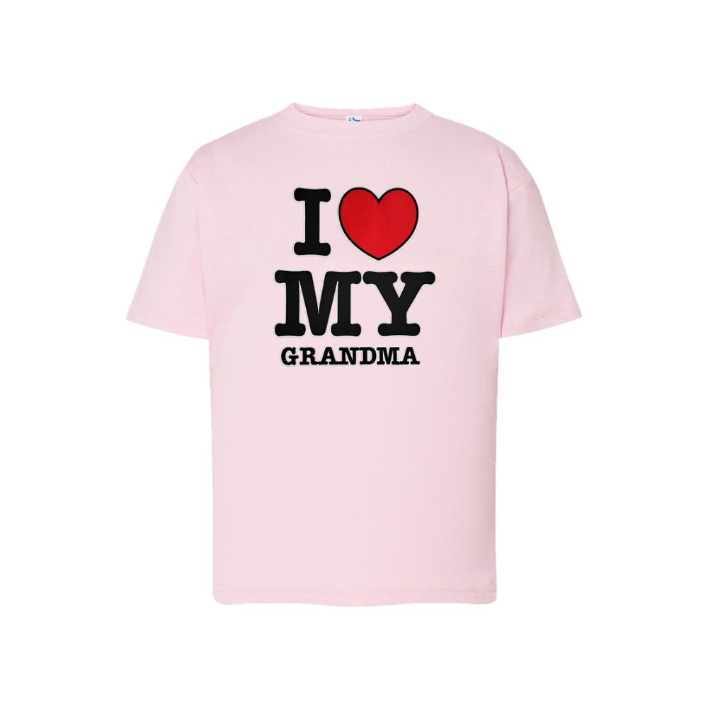 "I Love my Grandma" Παιδικό T-shirt