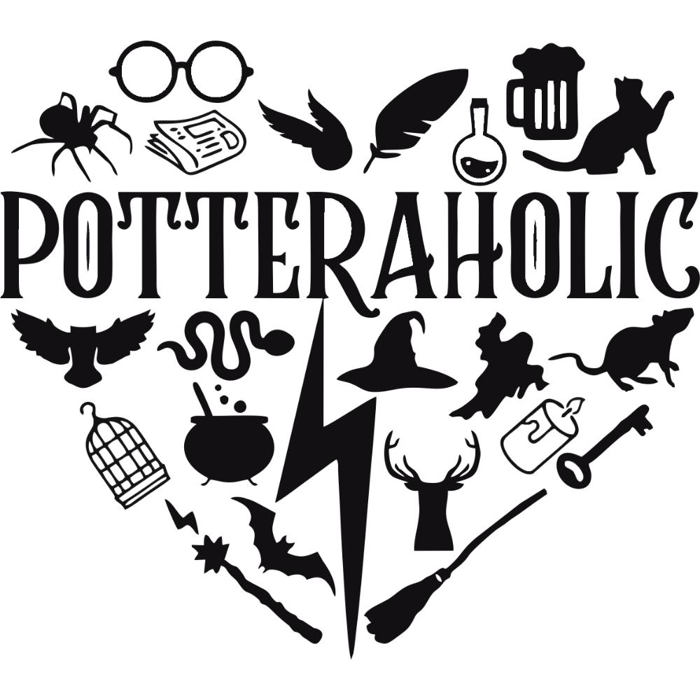 Jumper Sweatshirt  "Potteraholic" - 1