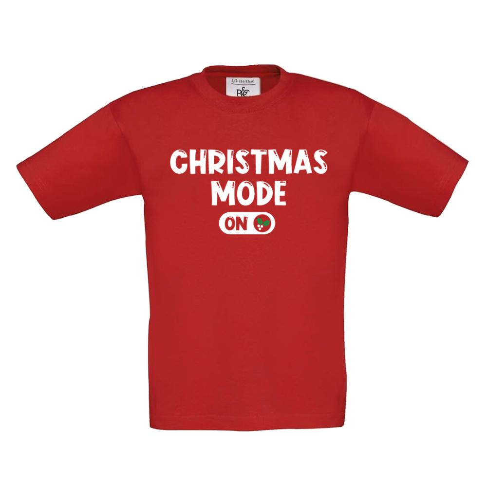  "Christmas Mode On" Παιδικό T-shirt