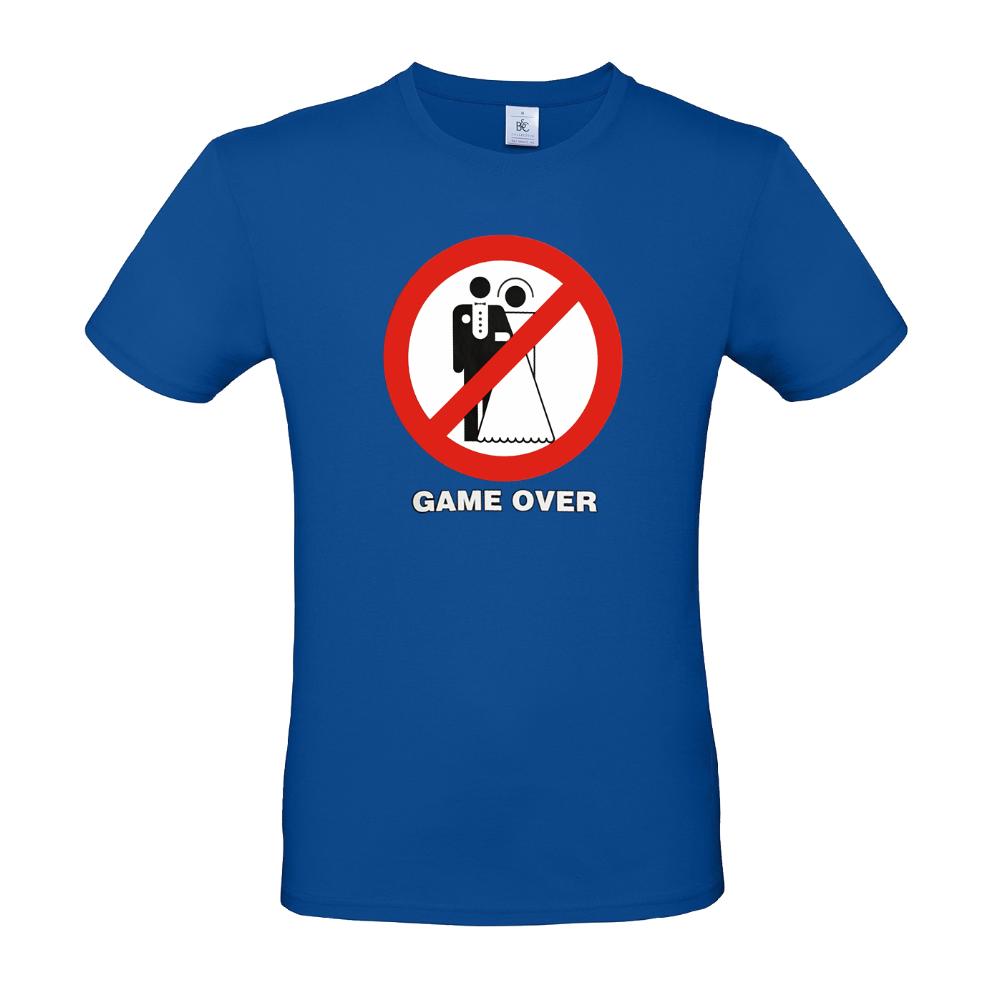 Man's T-shirt "Game Over"