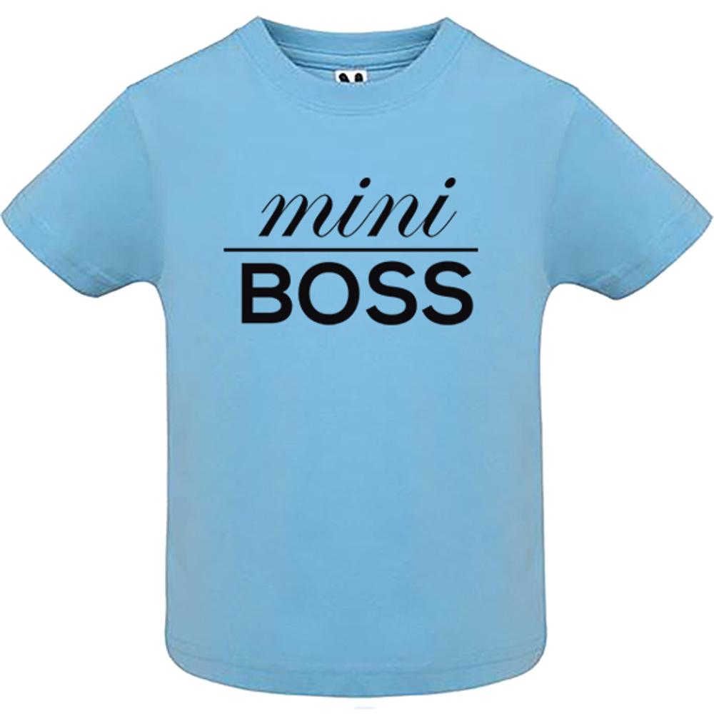 Baby T-shirt "Mini Boss"