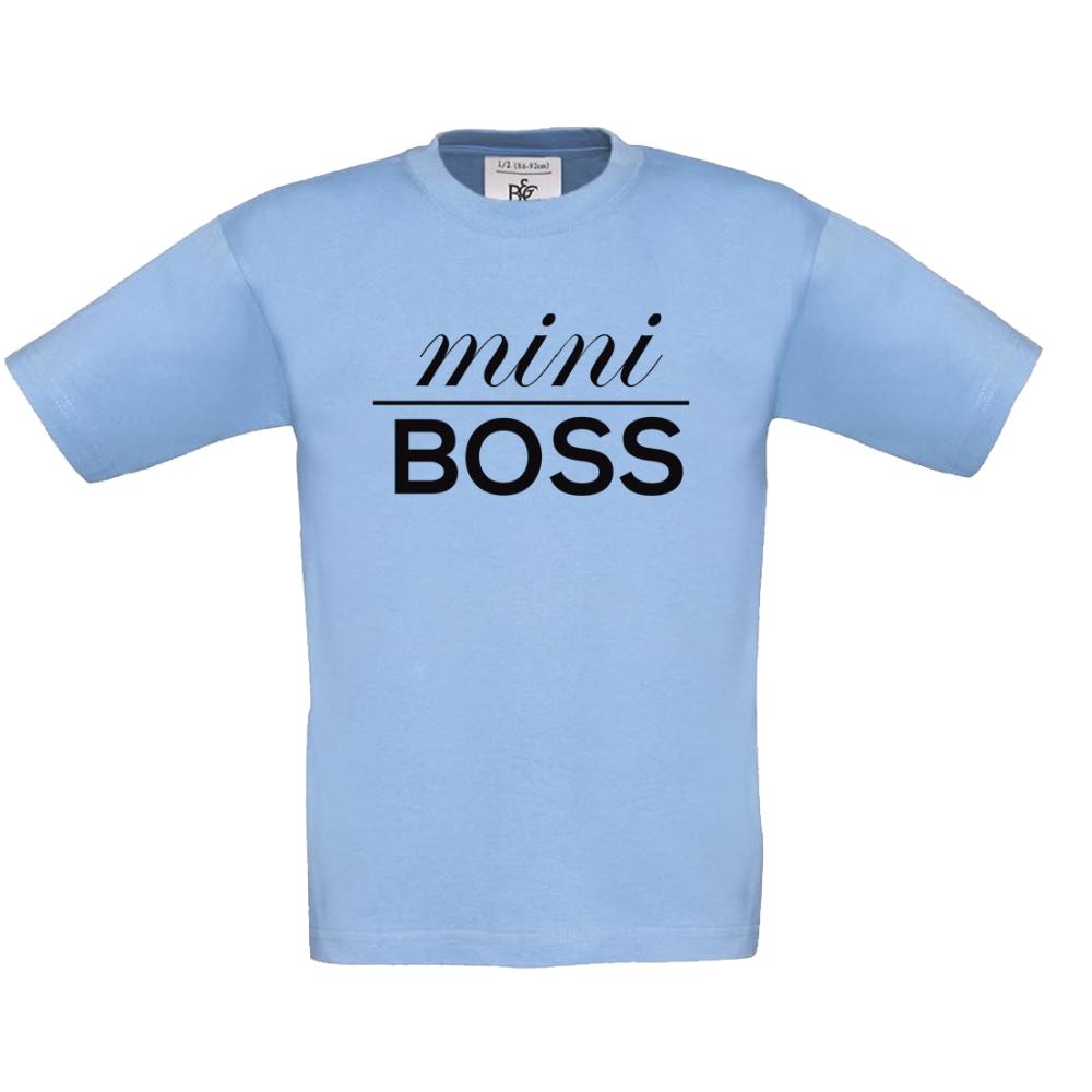 Kids T-shirt "Mini Boss"