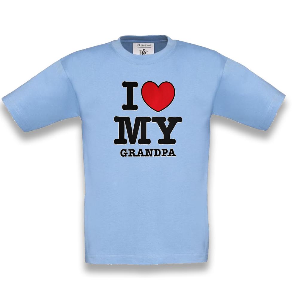 "I Love my Grandpa" Παιδικό T-shirt 