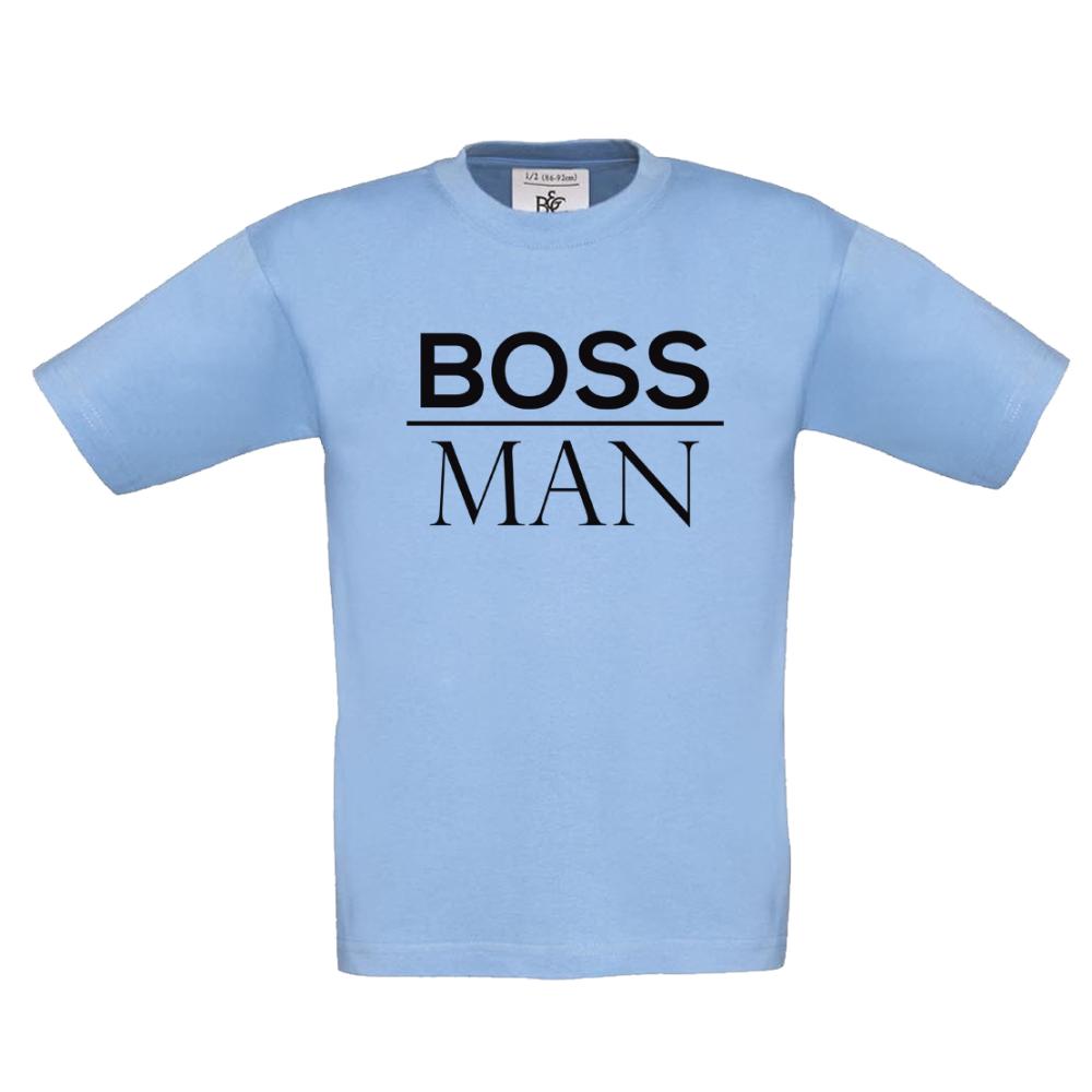 Kids T-shirt "Boss Man"