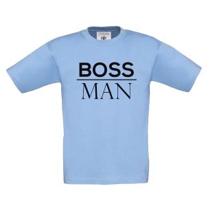 Kids T-shirt "Boss Man" - 2064