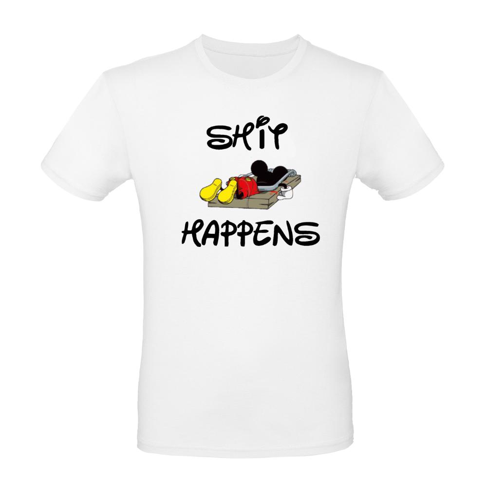 Man's T-shirt "Shit Happens"