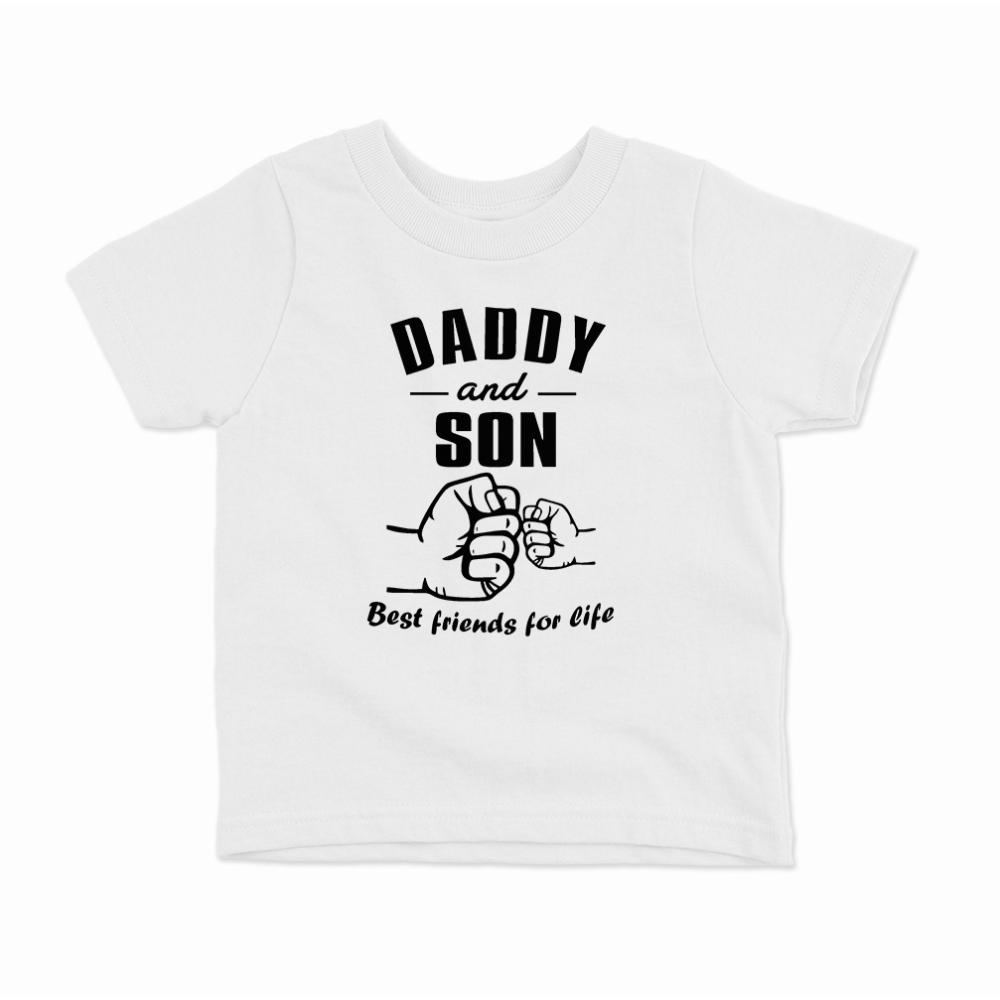 Baby T-shirt  "Daddy & Son best Friends for Life"