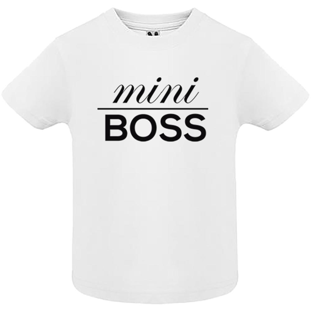 Baby T-shirt "Mini Boss"