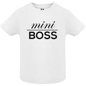 Baby T-shirt "Mini Boss" - 2078