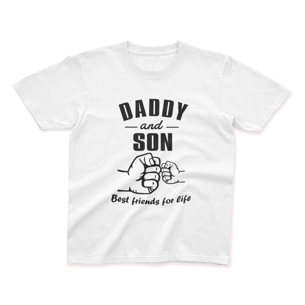 Παιδικό T-shirt  "Daddy & Son best Friends for Life"