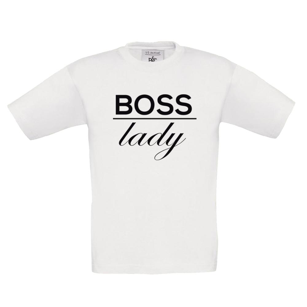 Kids T-shirt "Boss Lady"