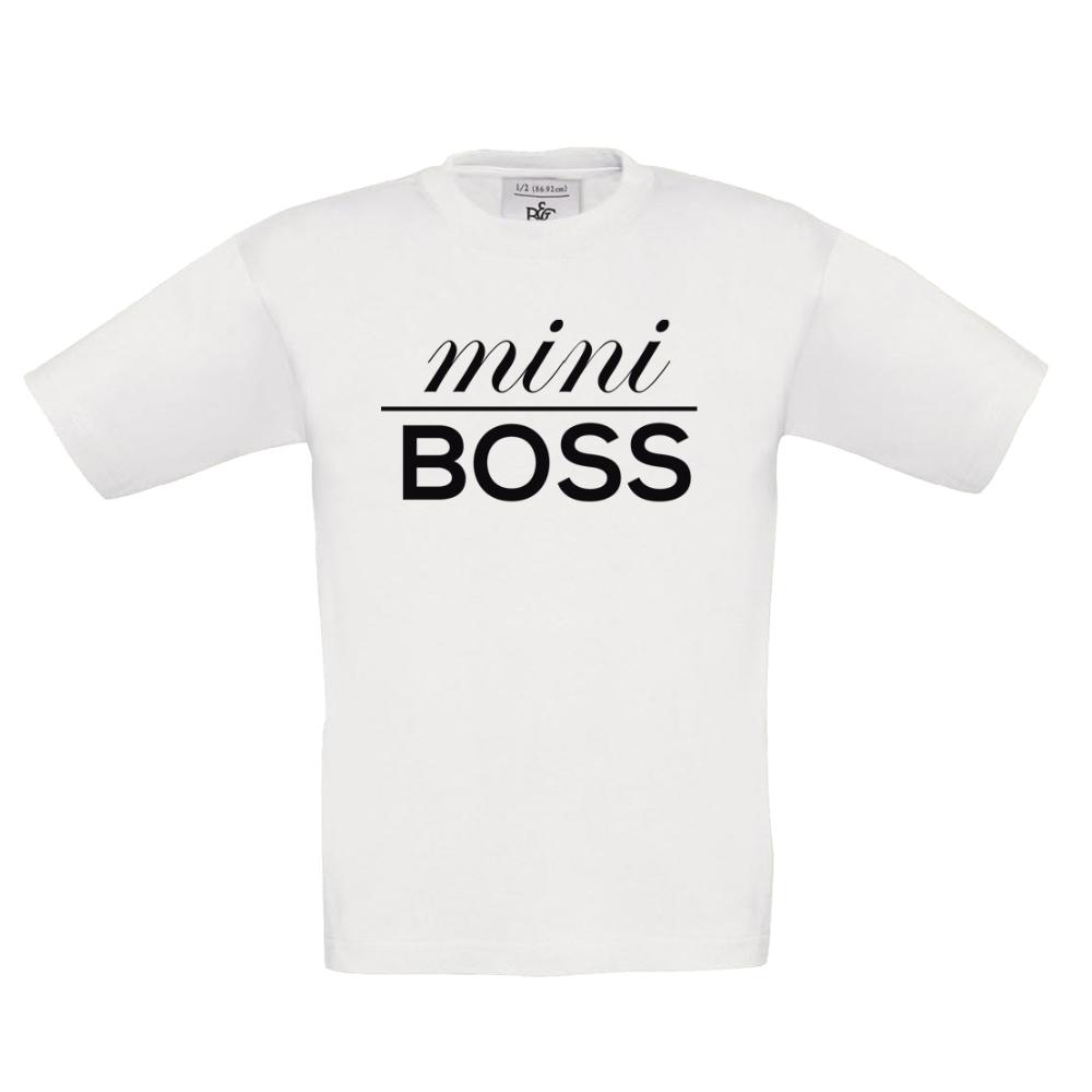 Kids T-shirt "Mini Boss"