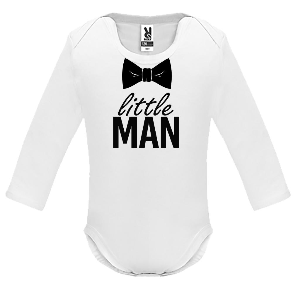 Baby body Long-sleeved  "Little Man"