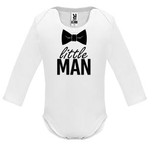 Baby body Long-sleeved  "Little Man" - 3642