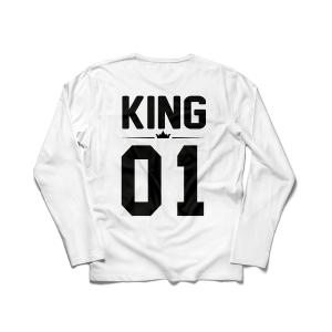  Μακρυμάνικο t-shirt "King 01" - 1579