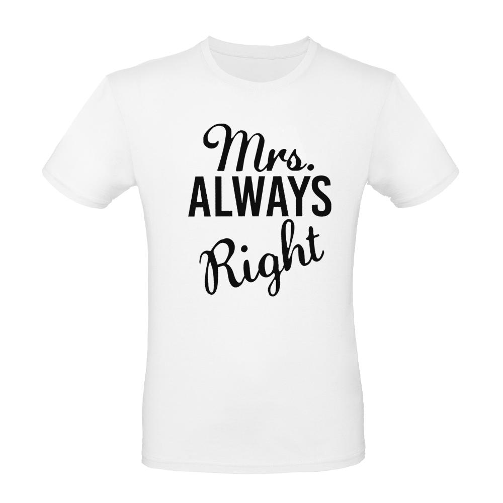 Γυναικείο T-shirt "Mrs.Always Right" - 1