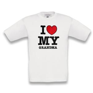 "I Love my Grandma" Παιδικό T-shirt - 6468