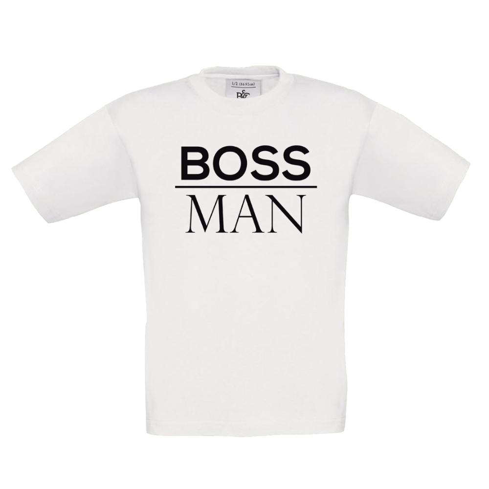 Παιδικό T-shirt "Boss Man"