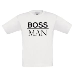 Kids T-shirt "Boss Man" - 2057