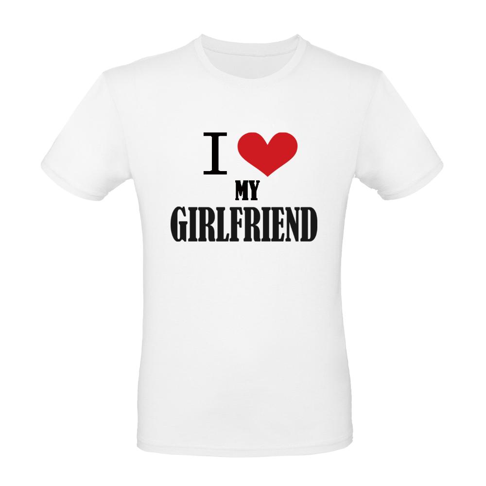 Ανδρικό T-shirt ''I Love my Girlfriend"