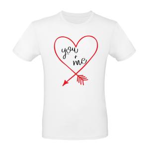 Men's T-shirt "You & me" - 2238