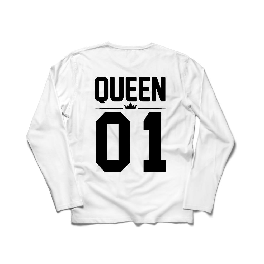  Long Sleeve t-shirt "Queen 01" - 0