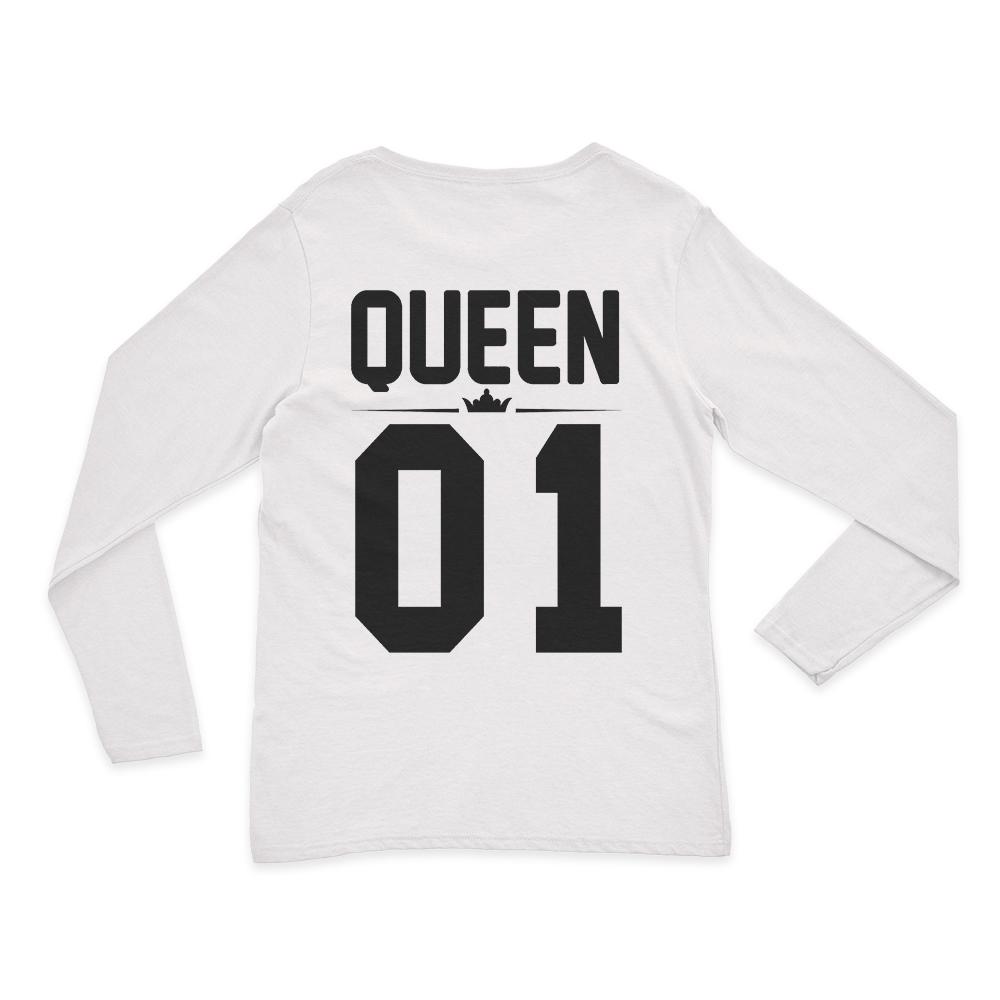  Μακρυμάνικο t-shirt "Queen 01" - 2