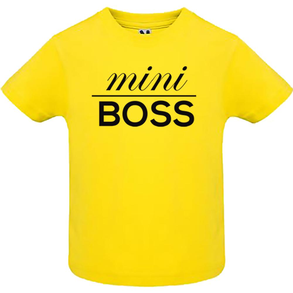 Baby T-shirt "Mini Boss"