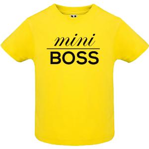 Μπεμπέ T-shirt "Mini Boss" - 5772