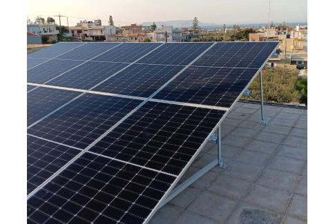 Κατοικία, Γούρνες Ηρακλείου | Φ/Β Σταθμός 4,95kWp (11,04kWh)