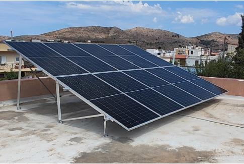Κατοικία, Μοχός Ηρακλείου | Φ/Β Σταθμός 4,86kWp (11,04kWh)