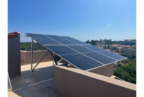 Φ/Β Σταθμός Ισχύος 4,86kWp (5,12kWh) | Βασιλιές Ηρακλείου