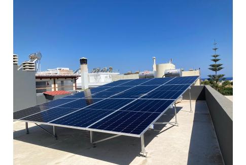 Κατοικία, Κέντρο Ηρακλείου | Φ/Β Σταθμός 6,6kWp (11,04kWh)