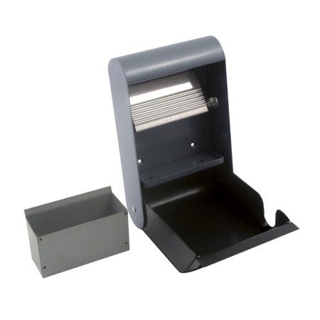 Σταχτοδοχείο Τοίχου για Εξωτερικούς Χώρους,  JVD,  899501, Ashtray 1.5 L exterior,  γαλβανισμένος χάλυβας, μαύρο