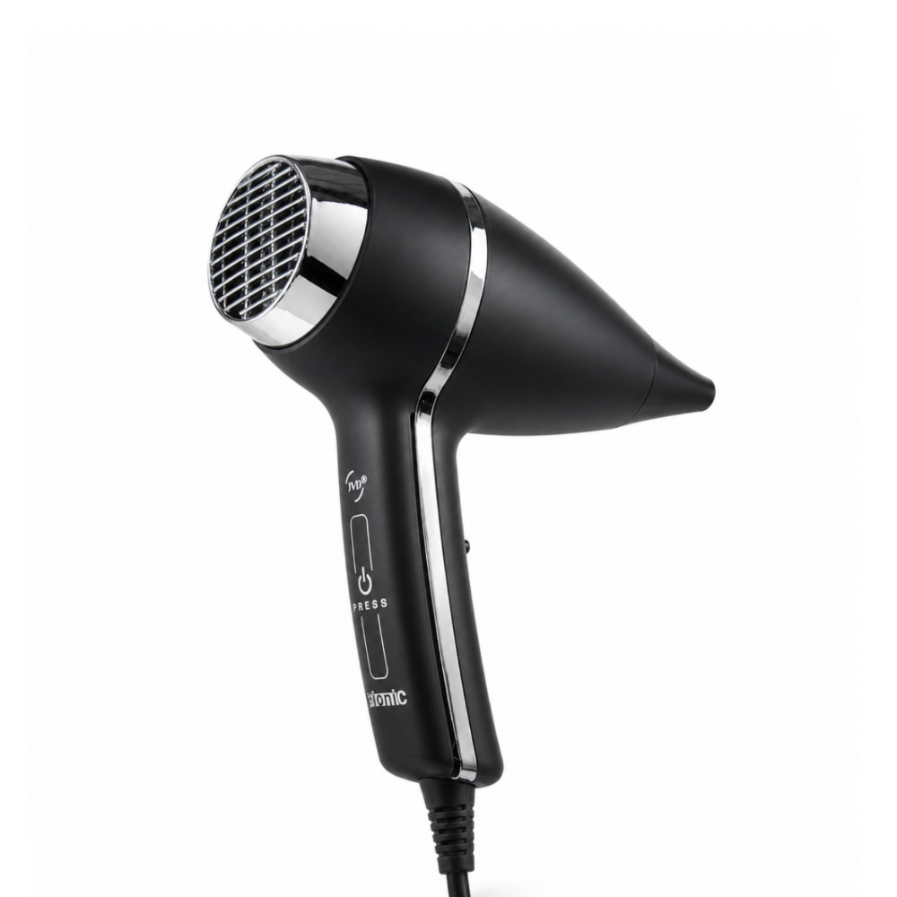 Πιστολάκι μαλλιών με πρίζα, Jvd, 8221140, Alteo, 1875 W, μαύρο ματ