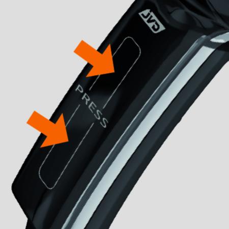 Σεσουάρ, JVD, Clipper  II 8221192, 1400W, μαύρο