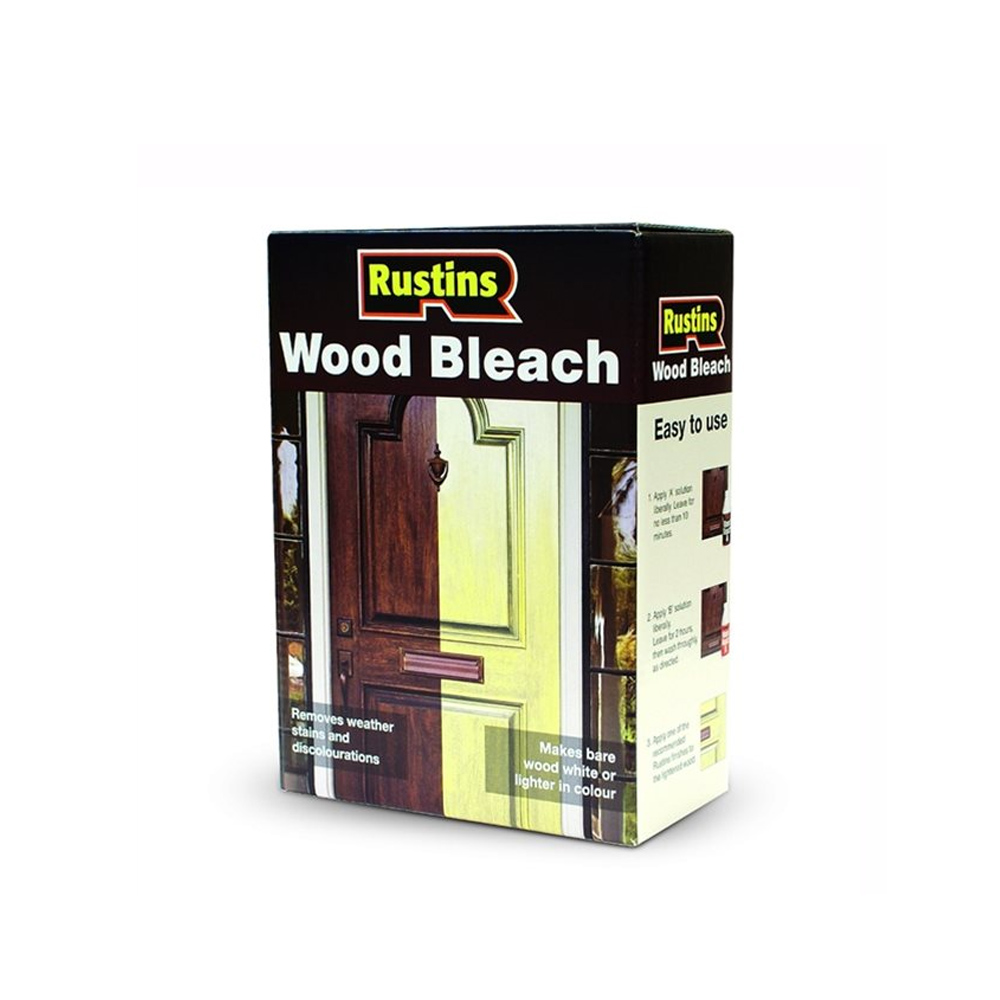 Rustins Wood Bleach Set Λευκαντικό ξύλου