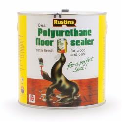 Φινίρισμα δαπέδου, Rustins, Polyurethane Floor Seal Satin, 1ltr