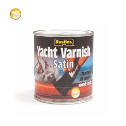 Βερνίκι Ξύλου Θαλάσσης, Rustins Yacht Varnish Satin, διαφανές, σατινέ 1ltr