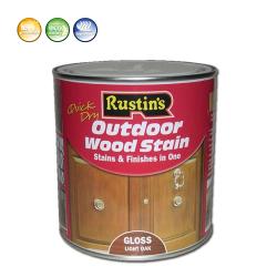 Βερνίκι ξύλου εξωτερικής χρήσης, Rustins Outdoor Wood Stain Gloss, Pine, γυαλιστερό, 2.5ltr