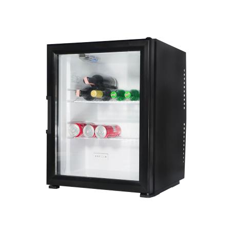 Minibar , N.S.KEY, BREAK MB SM 45Gi, Compressor minibar, glass door, 56,6 x 43,5 x 46,1 cm