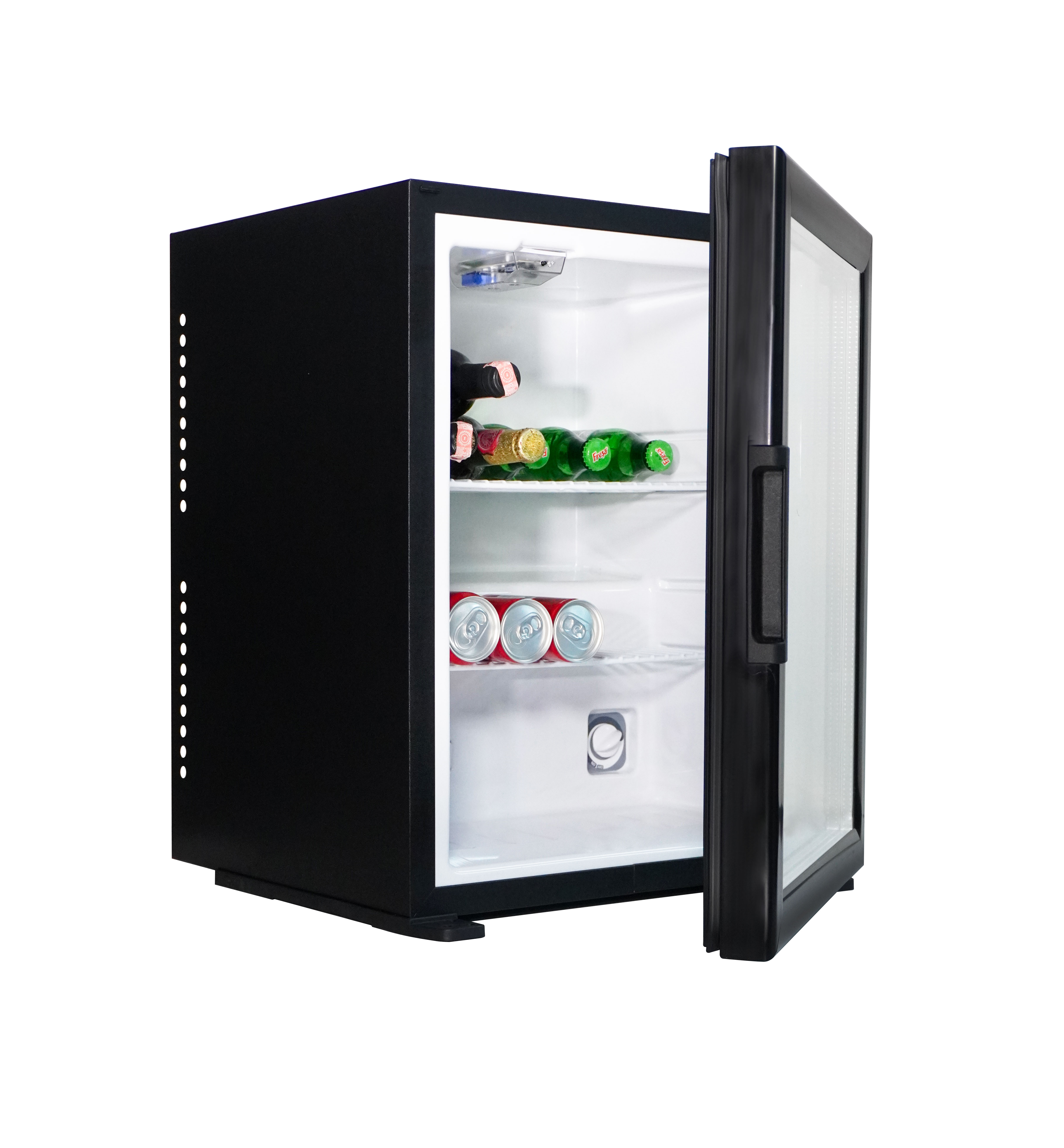 Minibar , N.S.KEY, BREAK MB SM 45Gi, Compressor minibar, glass door, 56,6 x 43,5 x 46,1 cm