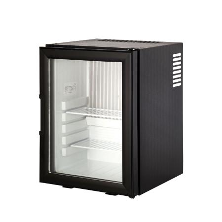 Mini Bar, N.S.KEY, BREAK MB SM 271Gth, θερμοηλεκτρικό, glass door, μαύρο, - 51,2 x 38,4 x 39,5 cm