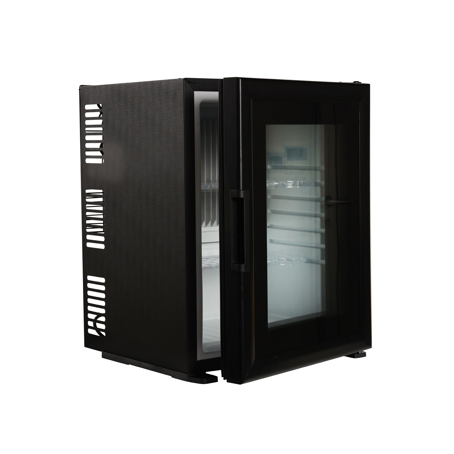 Mini Bar, N.S.KEY, BREAK MB SM 401Gth, θερμοηλεκτρικό, glass door, μαύρο, - 56,6 x 44,1 x 43,0 cm