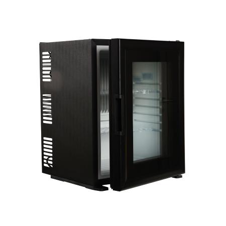 Mini Bar, N.S.KEY, BREAK MB SM 401Gth, θερμοηλεκτρικό, glass door, μαύρο, - 56,6 x 44,1 x 43,0 cm