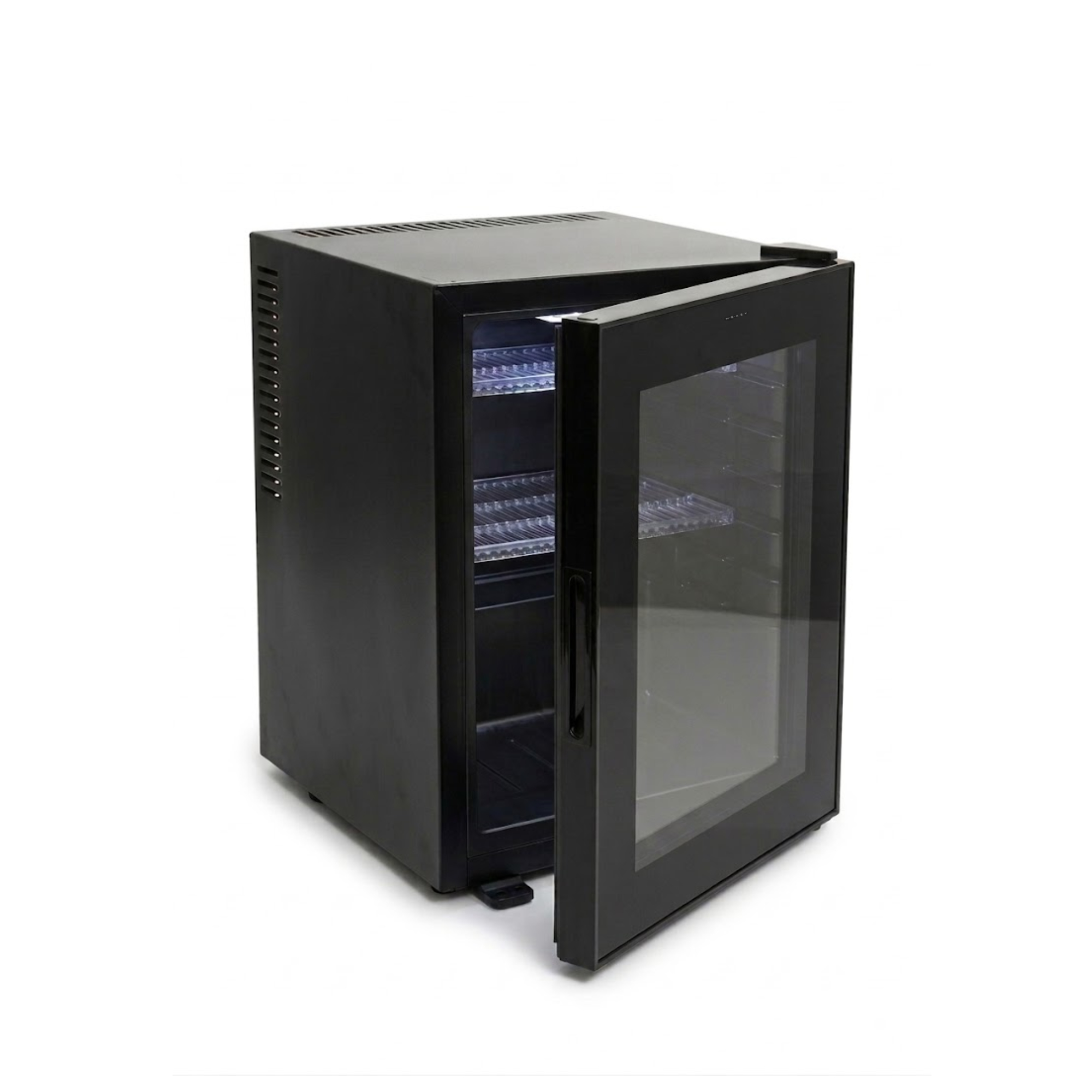 Mini Bar, N.S.KEY, SH-40AGD BIG COOL, θερμοηλεκτρικό με γυάλινη πόρτα, μαύρο εσωτερικά και εξωτερικά - 57,0 x 40,0 x 42,5