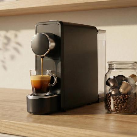 Μηχανή Espresso,N.S. KEY, NSCOFFEE ESPRESSO MASCHINE, συμβατή με κάψουλες τύπου Νespresso®